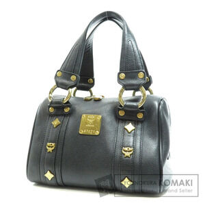 MCM Boston Handbag Leather